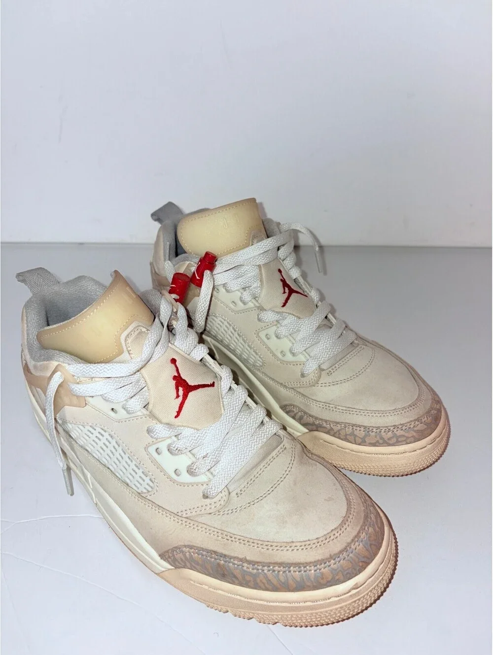 Jordan cream low top sneakers